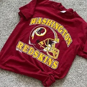 trench | Tops | Vintage Washington Redskins Tee Shirt As Is | Poshmark